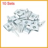 Partuto 10 Sets 4.2x16mm Car Clips U Clip and Screw