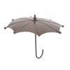 Umbrella Shaped Bird Trough Metal Hanging Bird Feeder Tray Metal