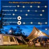 Litinliv 10 m Portable Camping Lamp, Camping Fairy Lights, Rollable,