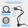 Deeffe Magnetic LED Work Light with Flexible Gooseneck and Magnetic