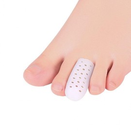 Big toe thimble cast protector protective cap big toe separation foot spread separation ring toe net Skin S 10ea
