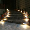XTF2015 Solar Step Lights Outdoor, Motion Sensor Lights, Copper Outdoor