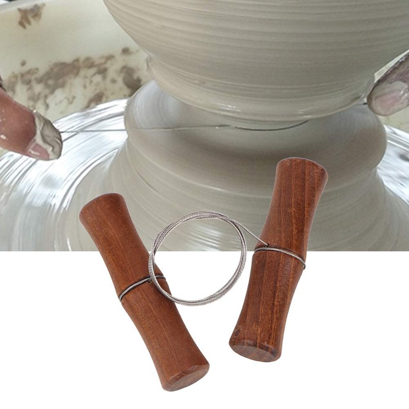 Tnfeeon Clay Cutting Wire, Wire Clay Cutter Clay Sludge Cutting