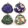 Kyosuu Coin Purse Coin Case, Cotton, Pouch, Approx. 3.3 x