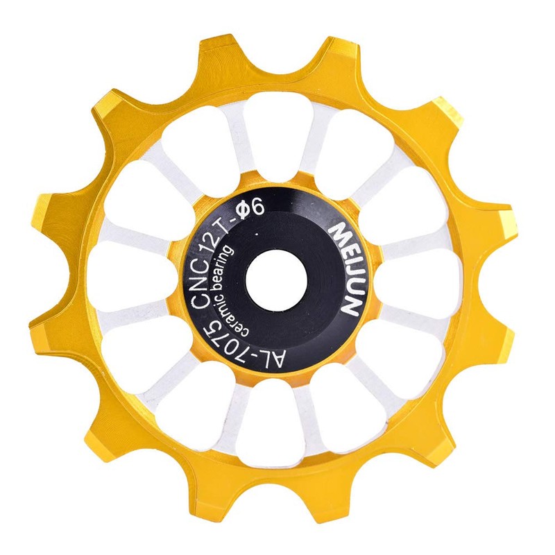 Rear Derailleur Wheels Bicycle Rear Derailleur Pulley Roller 12T Pulley