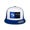 N-R Combo Classic 6006 Snapback Trucker Baseball Hat Blue