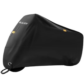 BLEJOY Bike Cover Waterproof Outdoor - Bicycle Covers for 1 or 2 Bikes - 420D Heavy Duty Rain Sun UV Dust Wind Proof Cover for Electric Mountain Road Bike