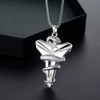 Q&D&S 2pcs Men's Punk Necklace Retro Viper Mamba Pendant Necklace