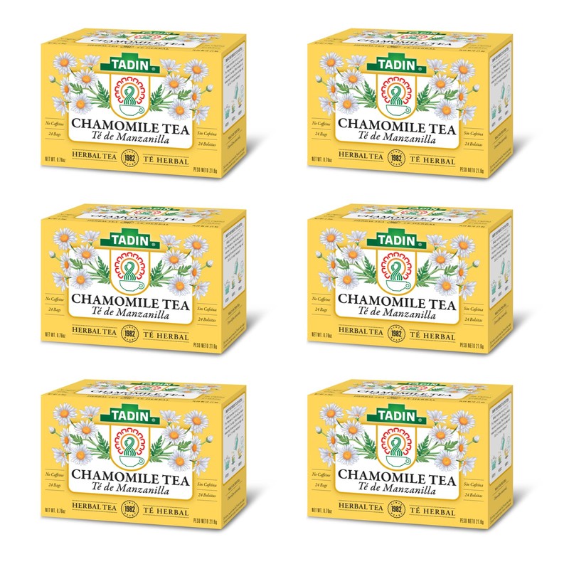 Tadin Chamomile Tea, Herbal Tea, Caffeine Free Tea, Tea Bags