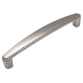 Cosmas® 4112SN Satin Nickel Rope/Scroll Cabinet Hardware Handle Pull - 5" Inch (128mm) Hole Centers