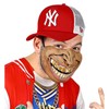 Widmann 01145 Rapper Lower Face Half Mask for Men, Nude,