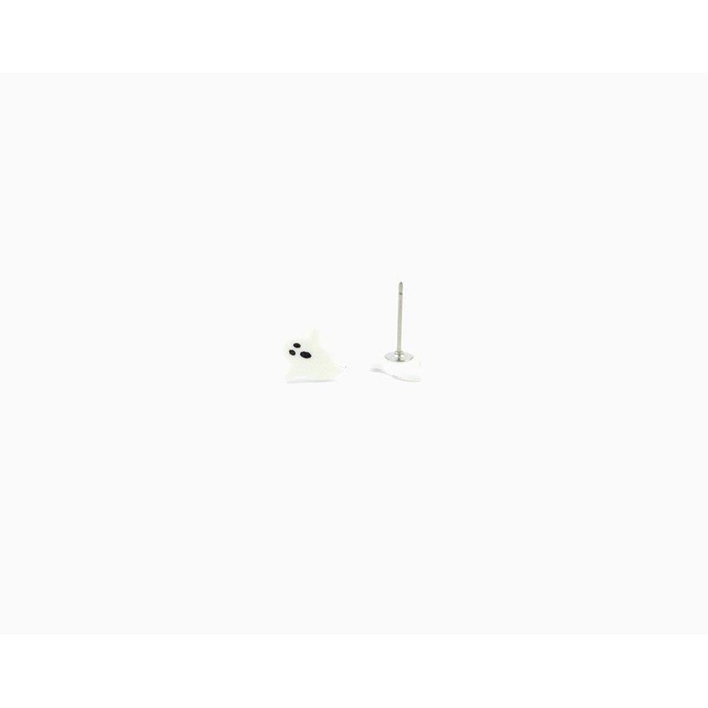 Handmade Ghost Stud Earrings