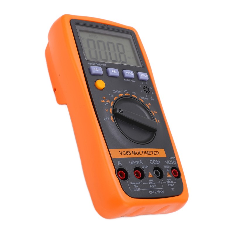 VC88 1000V/20A Multimeter Logic Level Test Portable Automatic Range for