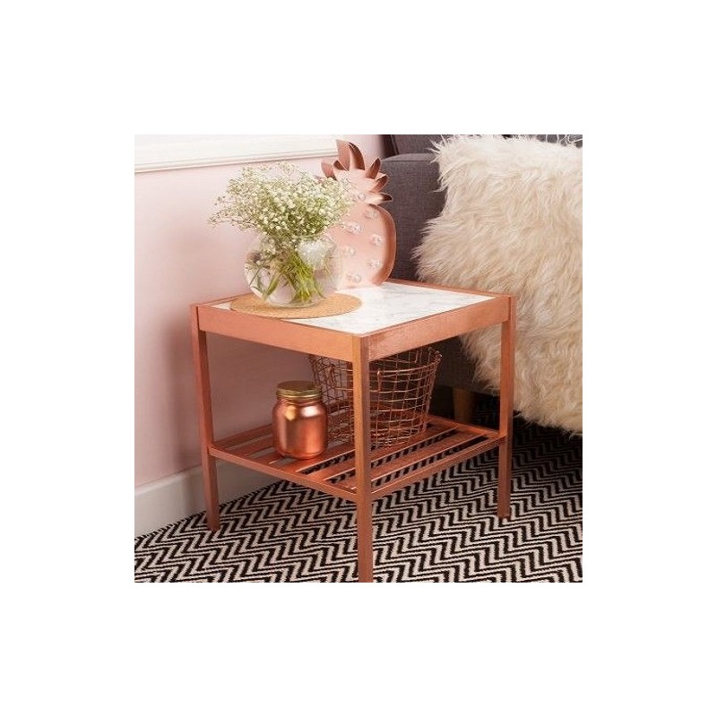 Rust-Oleum 7273830 Stops Rust Metallic Spray Paint, 11 oz, Copper