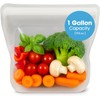 Reusable Silicone Sous Vide Bag - 1 Gallon, 135oz. XXL
