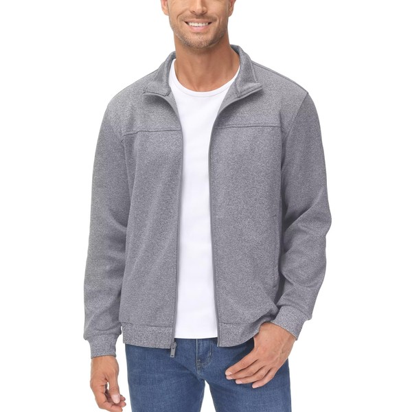 MAGCOMSEN Men's Active Jackets Full Zip Jackets Lightweight Track Jackets