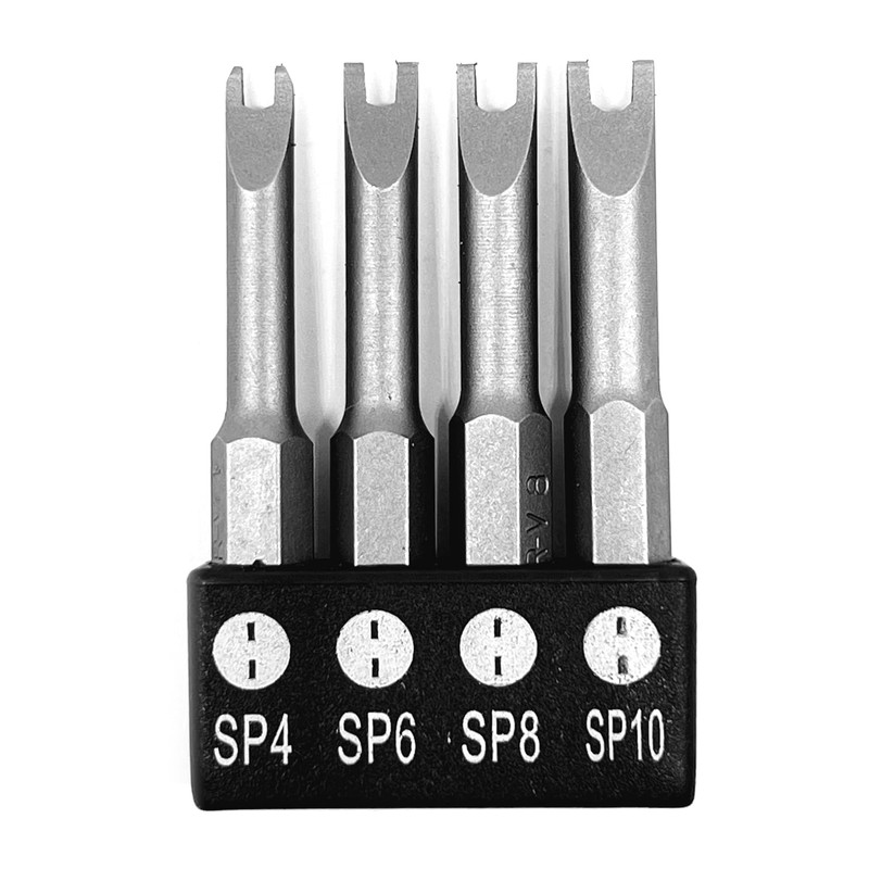 OHIY Spanner Drive Screwdriver Insert Bit Set in 4 Different