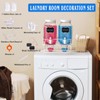 Roetell 2 Sets 1 Gallon Laundry Detergent Dispenser with Stand,