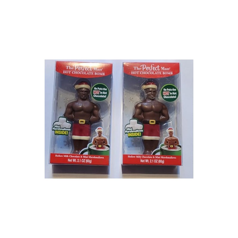 The Perfect Man Hot Chocolate Melting Figure with Marshmallows (2