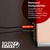 rhinocables 2 RCA Phono Extension Male Plug to Female Socket