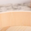 Kichgather 14.2 Inch Wooden Sushi Rice Bowl Hangiri Sushi Oke