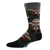 ooohyeah Men’s Funny Rocky Mountain Crew Socks, Crazy Novelty Cotton