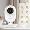 ebemate Smart Video Baby Monitor with 1080P Camera,No Glow Night
