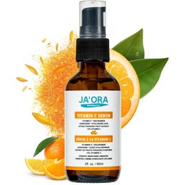 JA’ORA Vitamin C Serum 60ML – 15% Vitamin C with Vitamin E, Niacinamide & Hyaluronic Acid – Brightening & Anti-Aging for Dark Spots, Wrinkles & Even Skin Tone