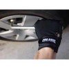 Fuji Gloves PS-993 Synthetic Leather PU Gloves, Blue, M