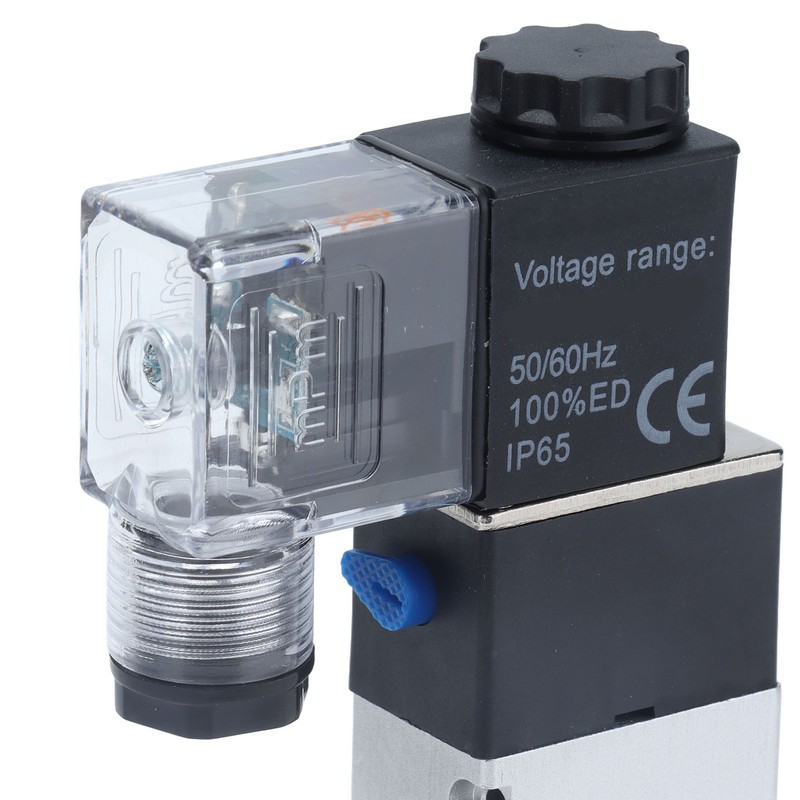 4V210‑08 Electric Solenoid Valve Normal 2 Position 5 Ways Air
