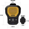 DEWALT Wearable Bluetooth Portable Speaker Clip-On Wireless Bluetooth 1901148DW2