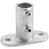 Global Industrial 1-1/4" Size Rail Flange Pipe Fitting (1.72" Fitting