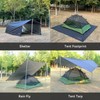 Clostnature Waterproof Camping Tarp for Tent - Ultralight Hammock Rain