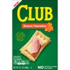 Club Crackers, Lunch Snacks, Snack Crackers, Sweet Hawaiian, 13.7oz Box