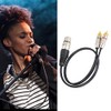 Cable de Audio de 1 XLR Hembra a 2 Macho,