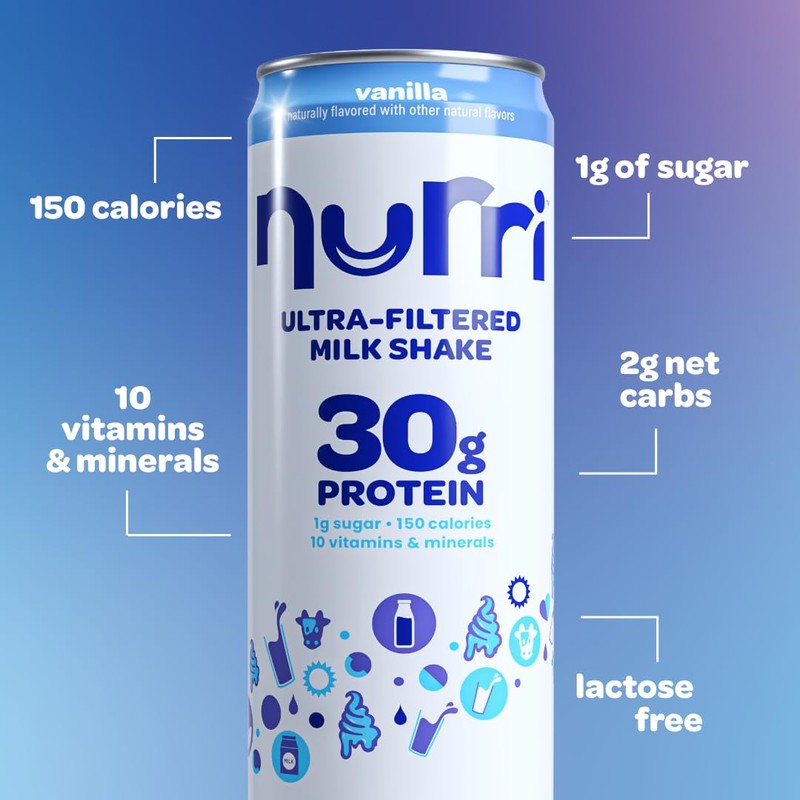 Nurri - 30g Protein Ultra Filtered Milk Shake – Vanilla