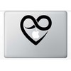 Heart with Infinity Symbol 6 Inches