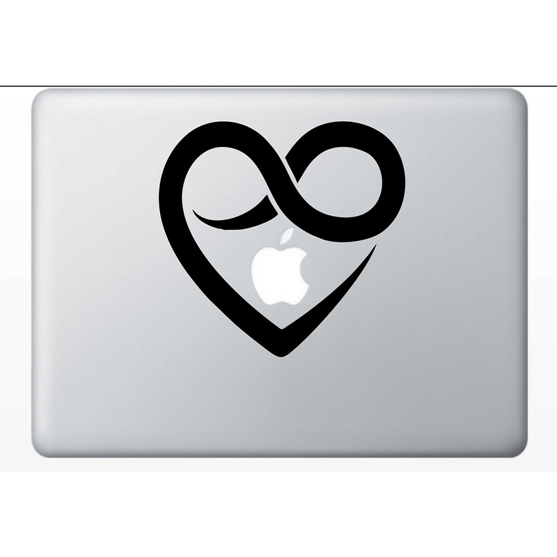 Heart with Infinity Symbol 6 Inches