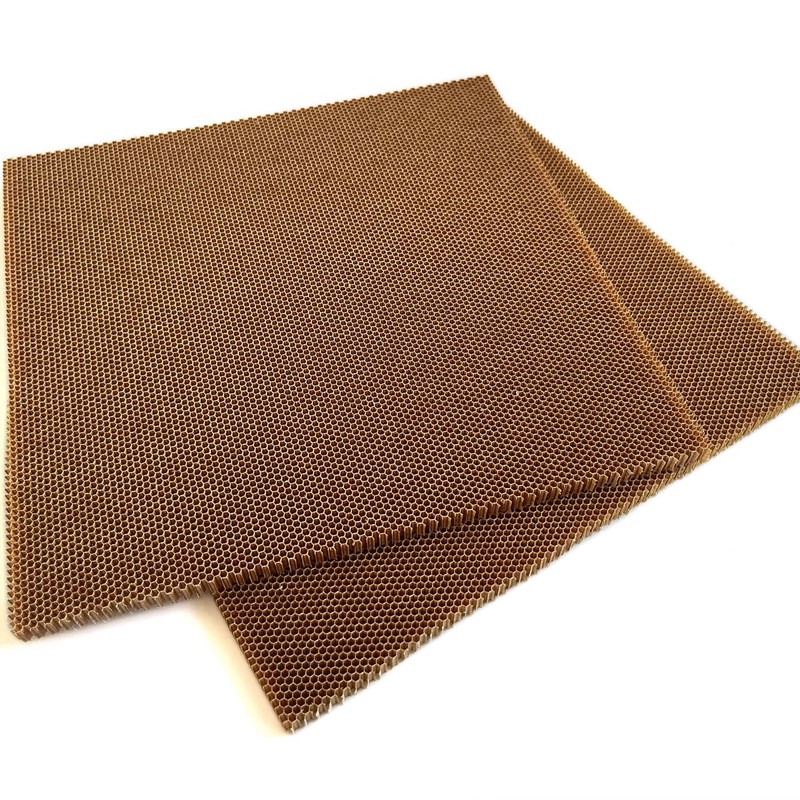 Diycoming 2pcs Aramid Honeycomb Core Sheet Panel 10mm Ultra-Lightweight for
