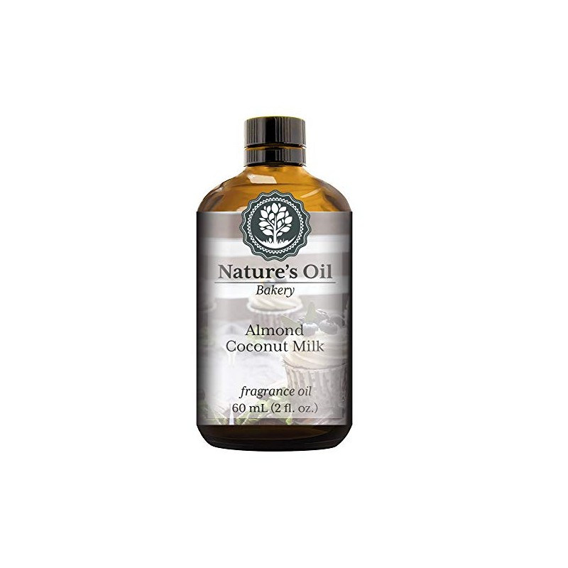 Almond Coconut Milk Fragrance Oil (60ml) for Diffusers, Soap Making,
