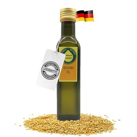 Odenwälder Lebensmittel 250 ml Premium Sesame Oil - Made in Germany - Best Sesame Oil
