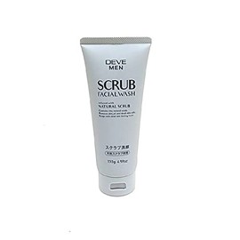 Kumano Oil Divmen Scrub Cleansing Foam, 4.6 oz (130 g)