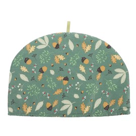 NUOLUX Tea Cozy, Teapot Cover, Cotton Fabric, Thermal Cover, Stylish, Scandinavian Style, Flower, Tea Cozy, Dust Cover, Kettle Cover, Insulation, Heat Retention, 13.0 x 13.0 x 9.1 inches (33 x 33 x 23