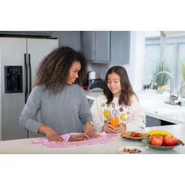 ROLL'EAT ® Boc'n'Roll Animals | Reusable Sandwich Bag | Sandwich Container | Eco Friendly Food Bag | Reusable and Washable Sandwich Wrap | Whale Design