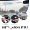 2PCS EZ Pass Holder, Transponder Holder, EZ Pass Holder with