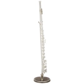 SUNRISE SOUND HOUSE Sunrise Soundhouse Miniature Musical Instrument Flute 1/6 Silver