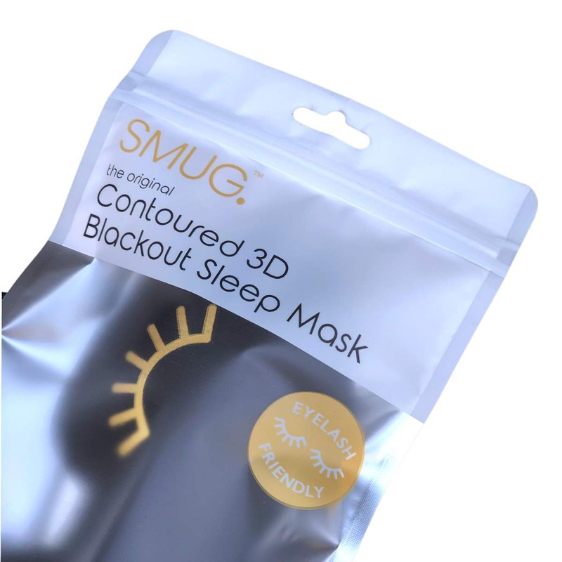 SMUG 100% Blackout Sleep & Eye Mask | Eyelash Extension