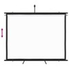 Projection Screen with Tripod 84 Inch 4:3 | Portable Indoor
