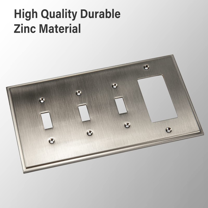 Henne Bery Soft Modern Decorative Wall Plate Switch Plate Outlet