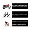 REWOLFNUS 36Pcs Dirt Bike Spoke Covers Wheel Spoke Wraps Wheel